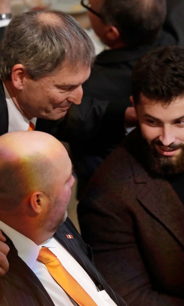 Browns QB Mayfield named Cleveland’s top pro athlete